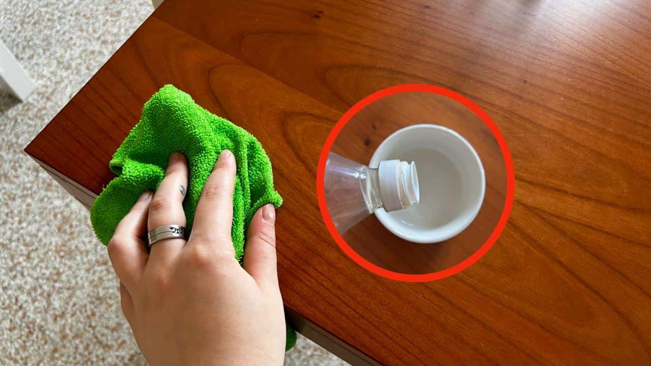 limpiar la madera