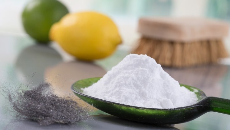 Bicarbonato de sodio y limón